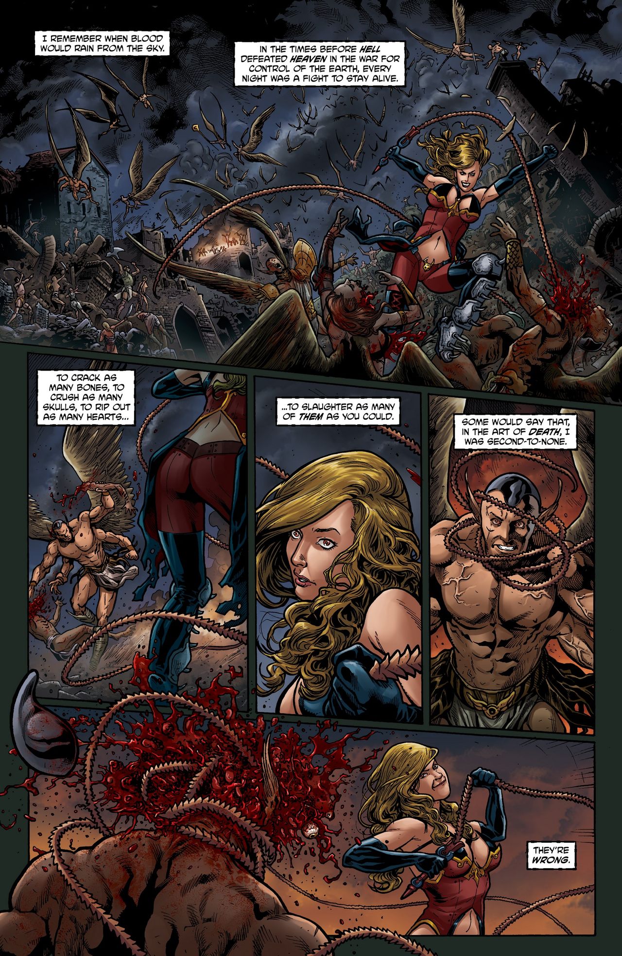 Hellina - Volume 2: Scythe page 6 full