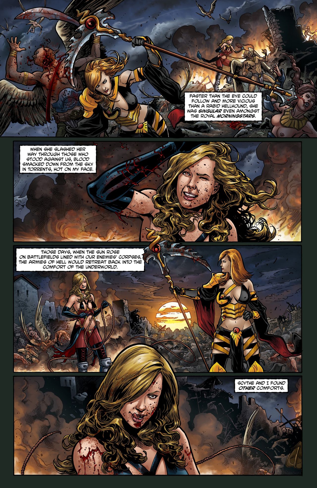 Hellina - Volume 2: Scythe page 8 full