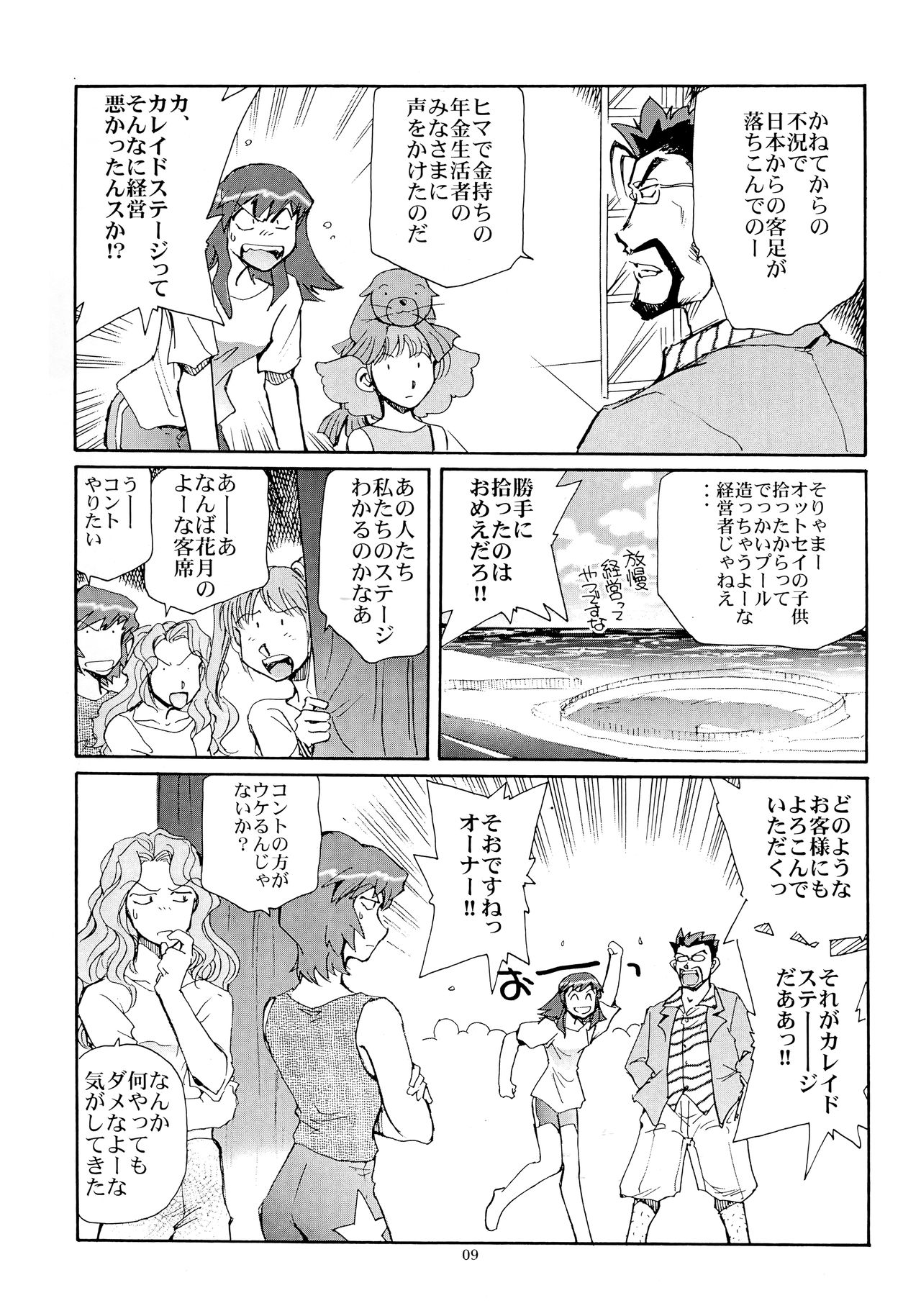 Kaleido Superstar Retsuden page 8 full