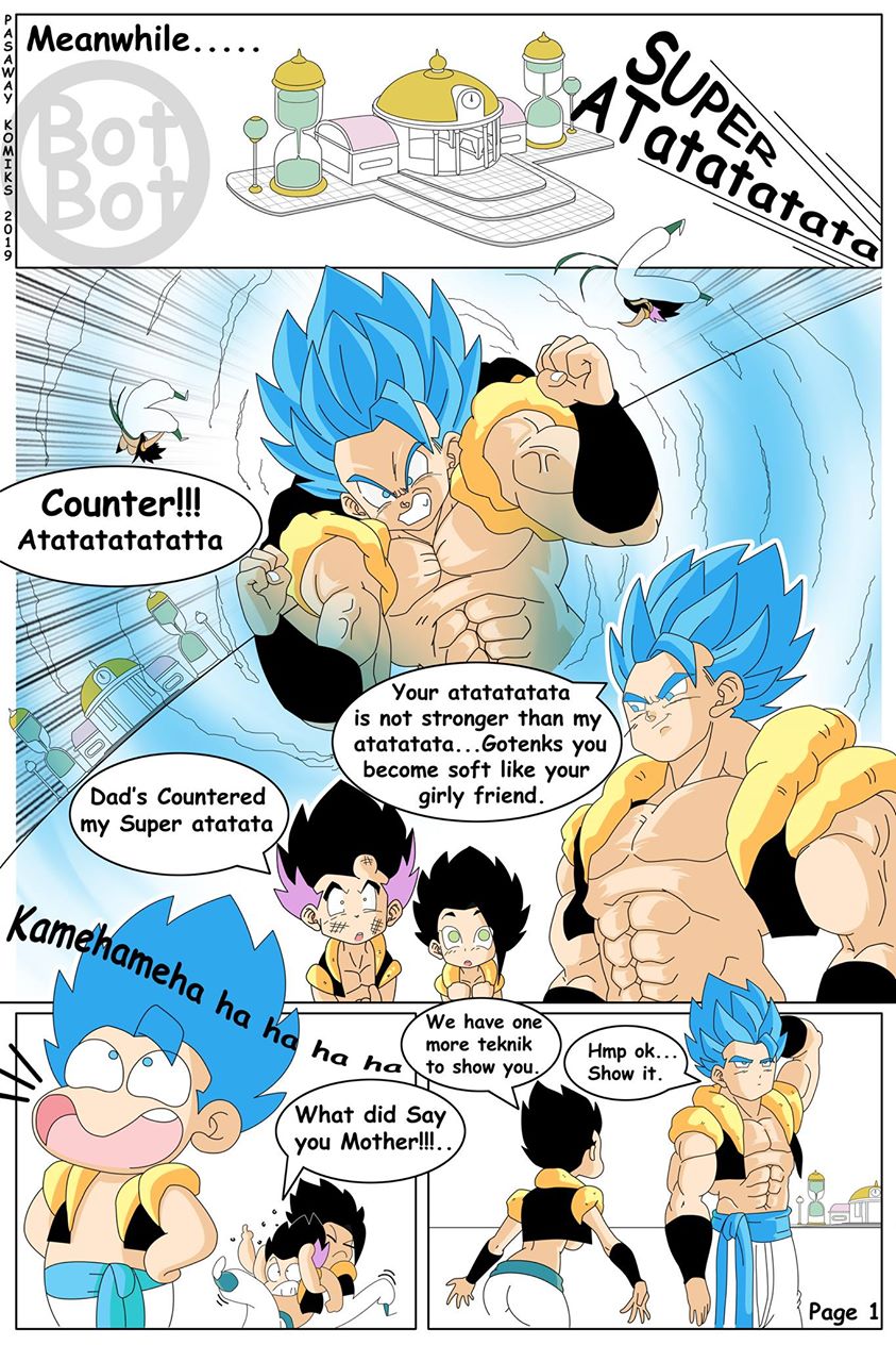 Dragon Ball Yamete: Fusion Battle page 8 full