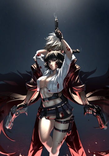 Lady x Dante cover