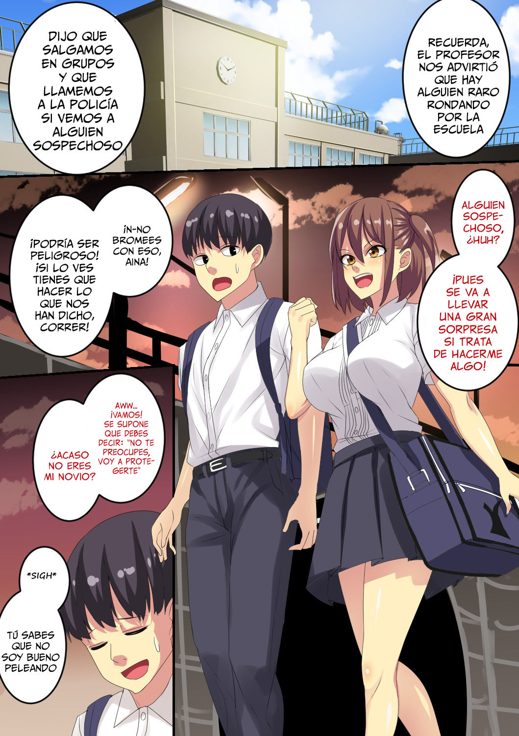 Ima Boku no Me no Mae de Kanojo ga Goukanma ni Boukou Saretemasu... | I'm Watching My Girlfriend Get Violated By a Sadistic Rapist... page 2 full