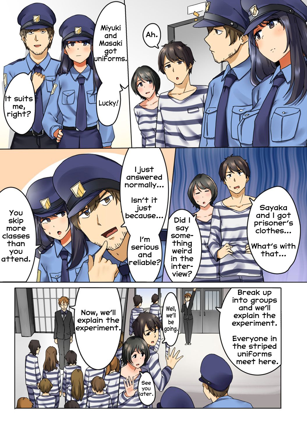 Kangoku Zemi Kanshu ni Zettai Fukujuu o Shiirarete... Ch.1 page 4 full