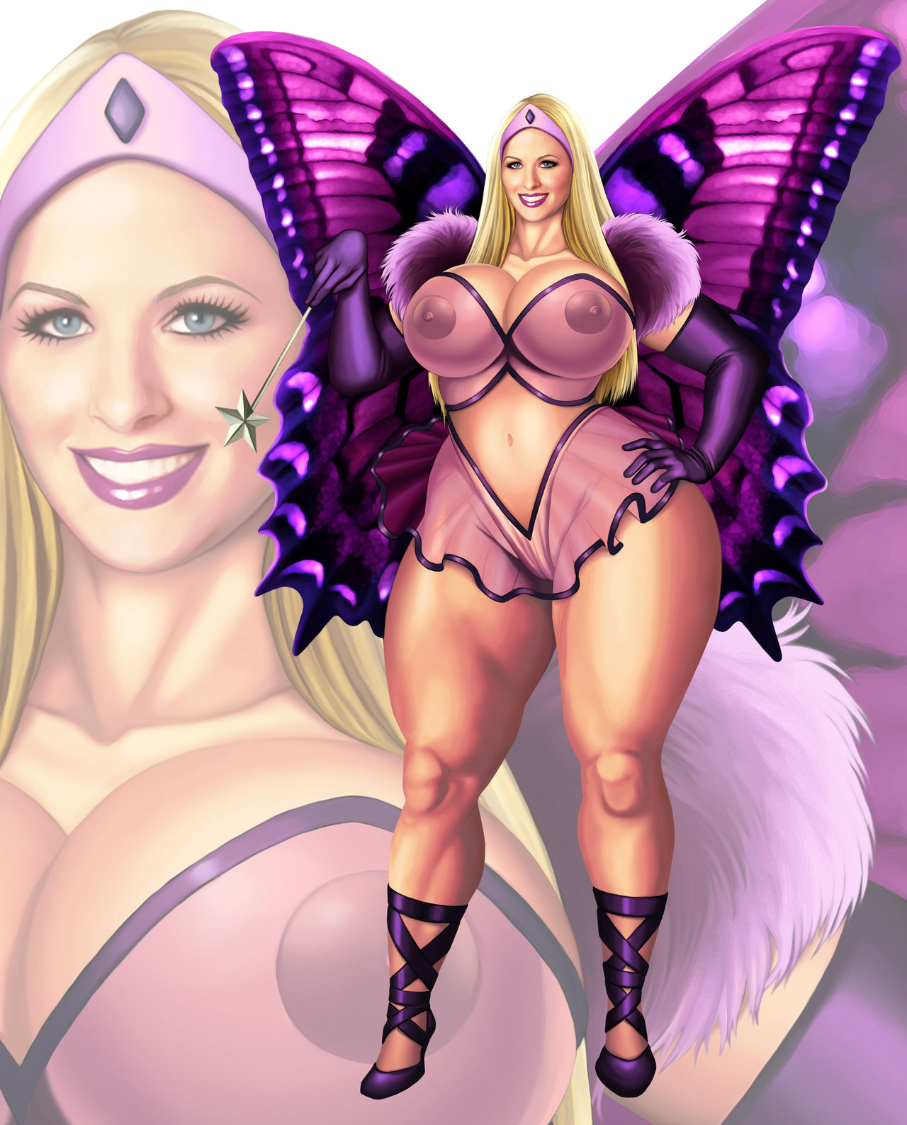 Pin-Ups &amp; Superheroines page 1 full