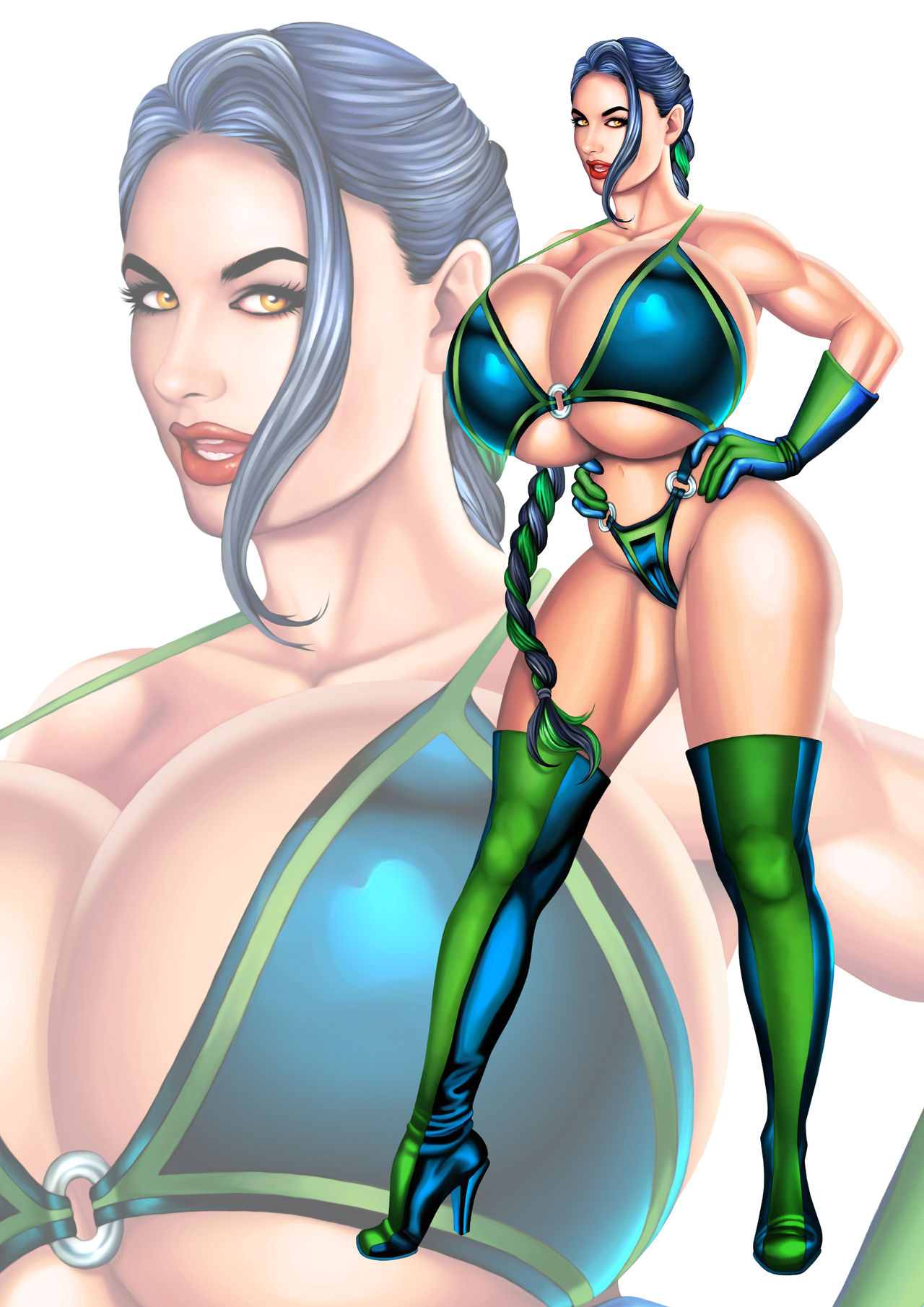 Pin-Ups &amp; Superheroines page 7 full