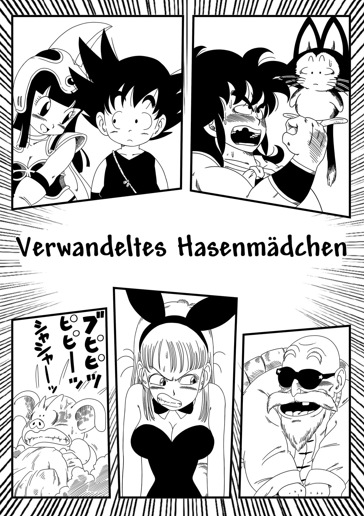 Bunny Girl Transformation page 3 full