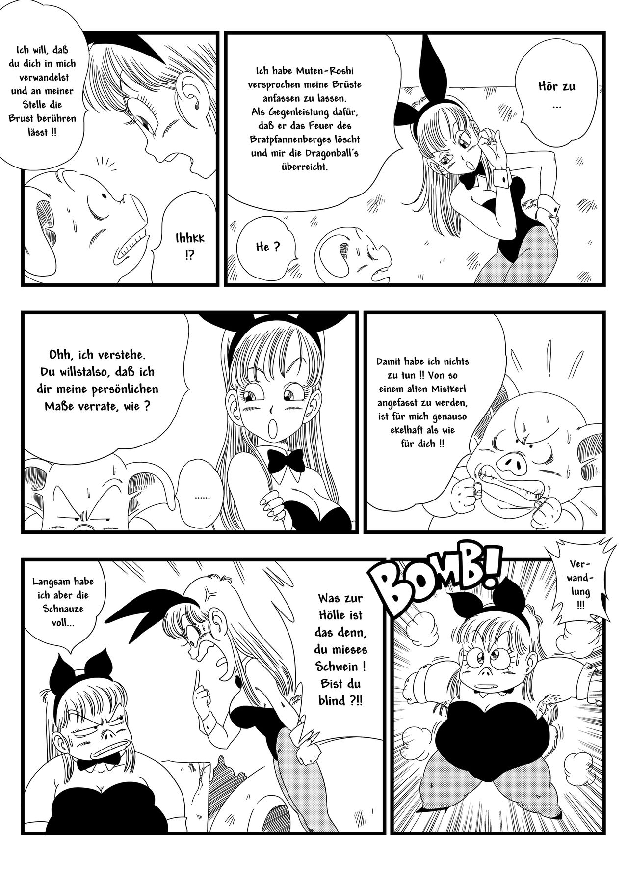 Bunny Girl Transformation page 4 full