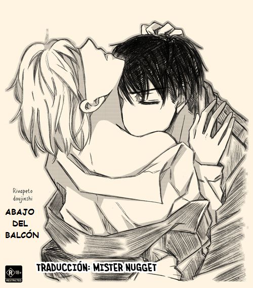 Rivetra Doujinshi Levi x Petra "Debajo del Balcón" page 1 full