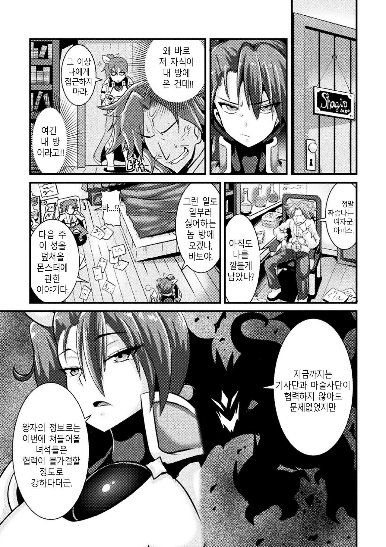 Hatsujou! Ochiru Onna Kishi | 발정! 타락한 여기사 page 3 full