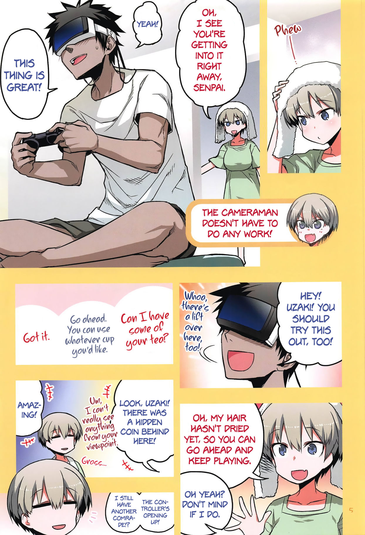 Uzaki-chan wa H Shitai! 2 page 4 full