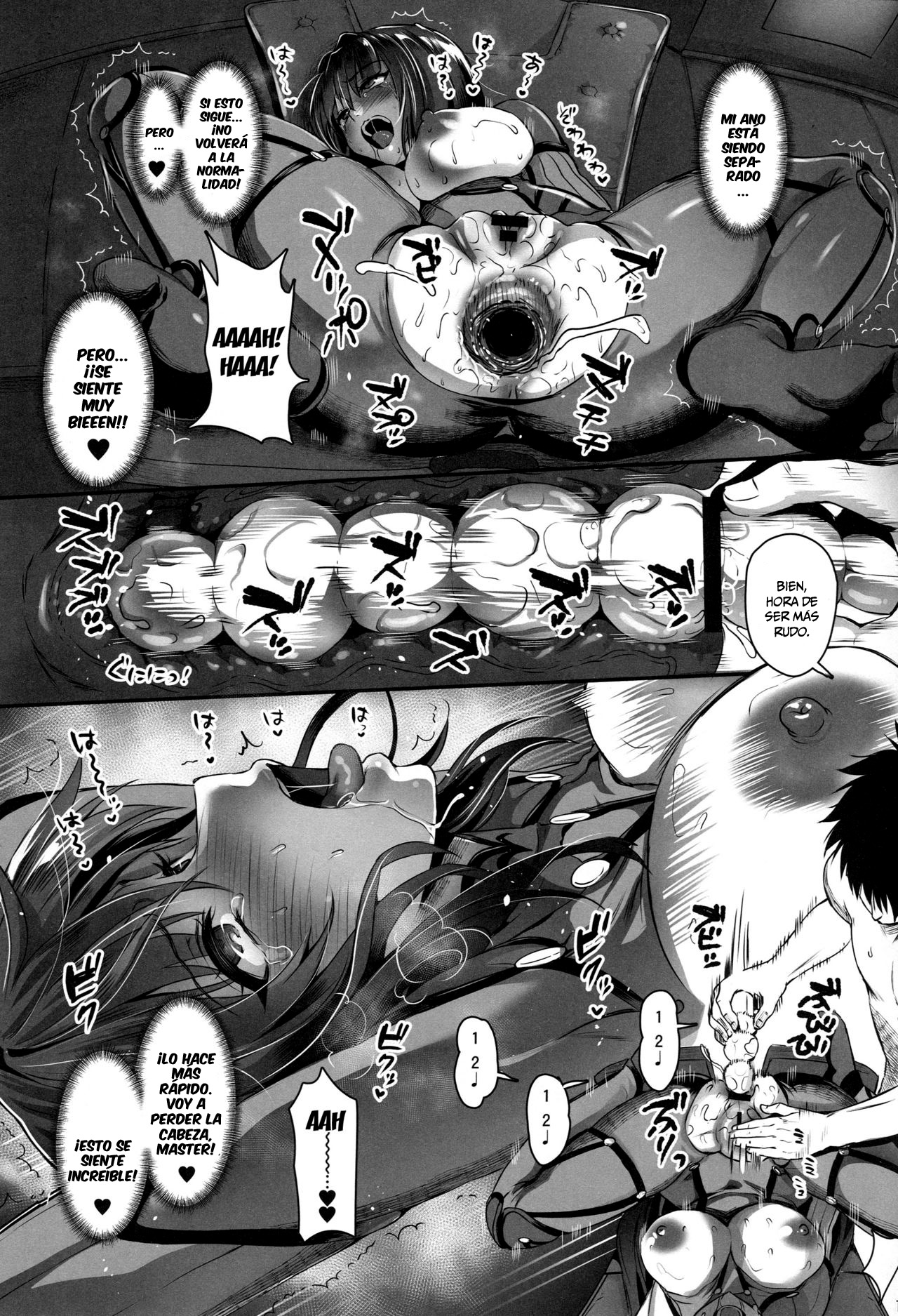 Majutsu Junkou Scathach Anal Seikou - Anal Fuck with Scathach page 10 full