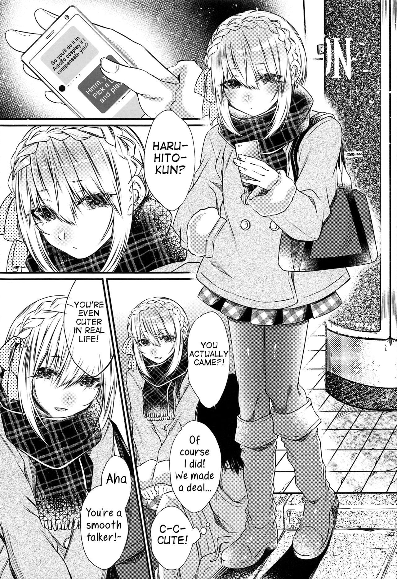 Okane Haraunde, Astolfo no Cosplay de Shite Moraemasu? page 4 full