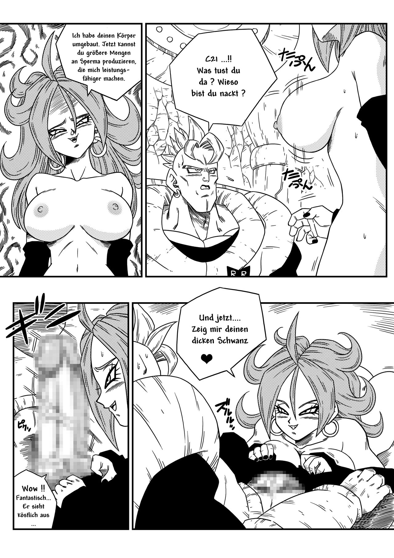 Kyonyuu Android Sekai Seiha o Netsubou!! Android 21 Shutsugen!! page 6 full