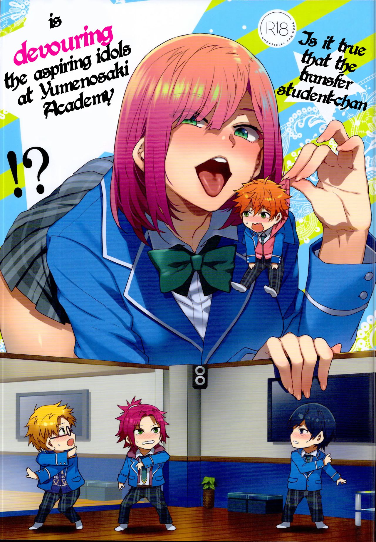 Yumenosaki Gakuin no Tenkousei-chan ga Idol no Tamago o Kuiarashiteru tte Hontou desu ka!? page 1 full
