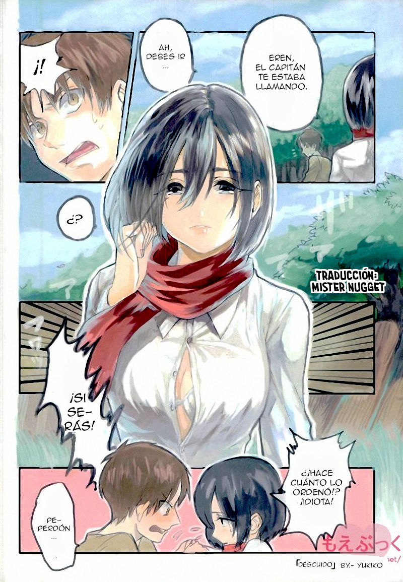 Eren ga Mikasa ni Sukihoudai | Eren quiere a Mikasa page 4 full