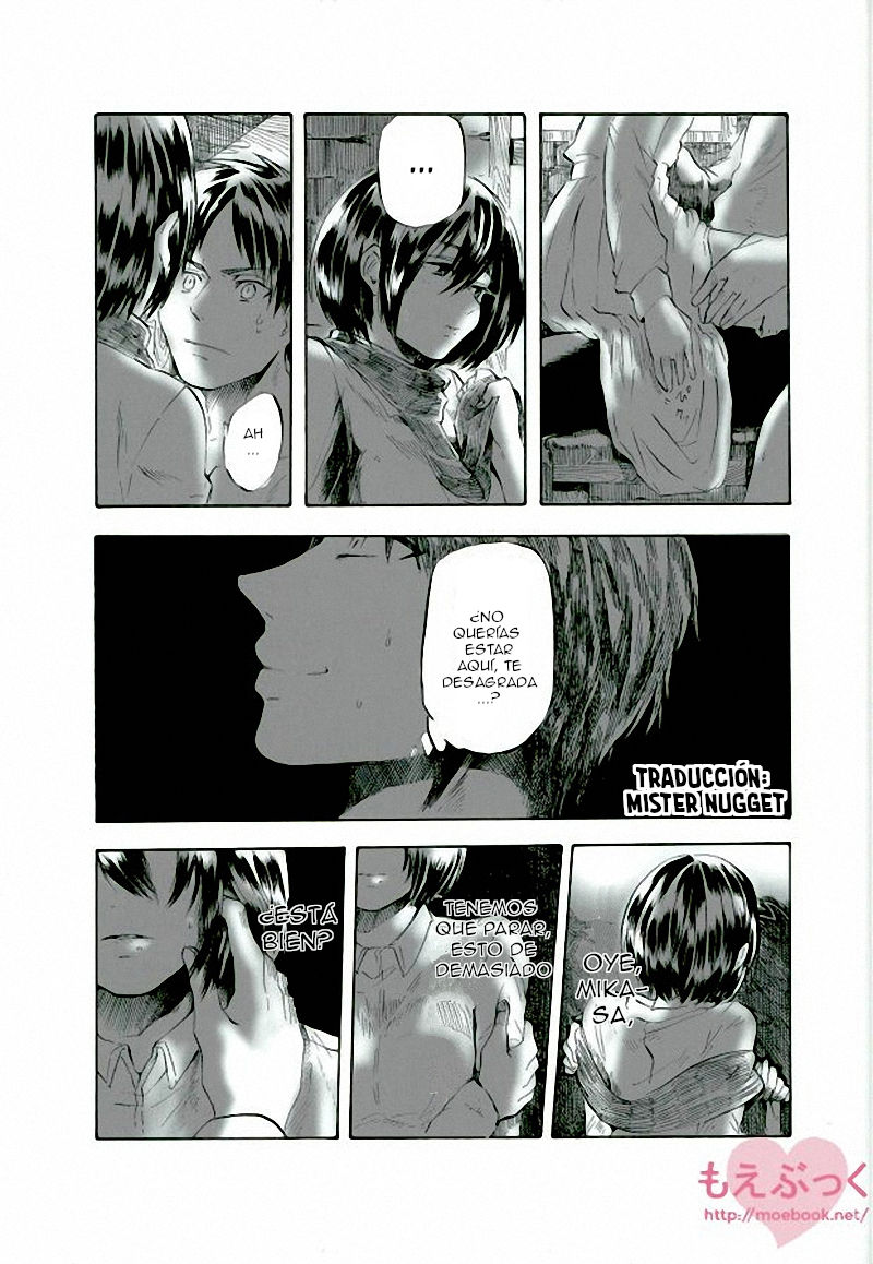 Eren ga Mikasa ni Sukihoudai | Eren quiere a Mikasa page 9 full