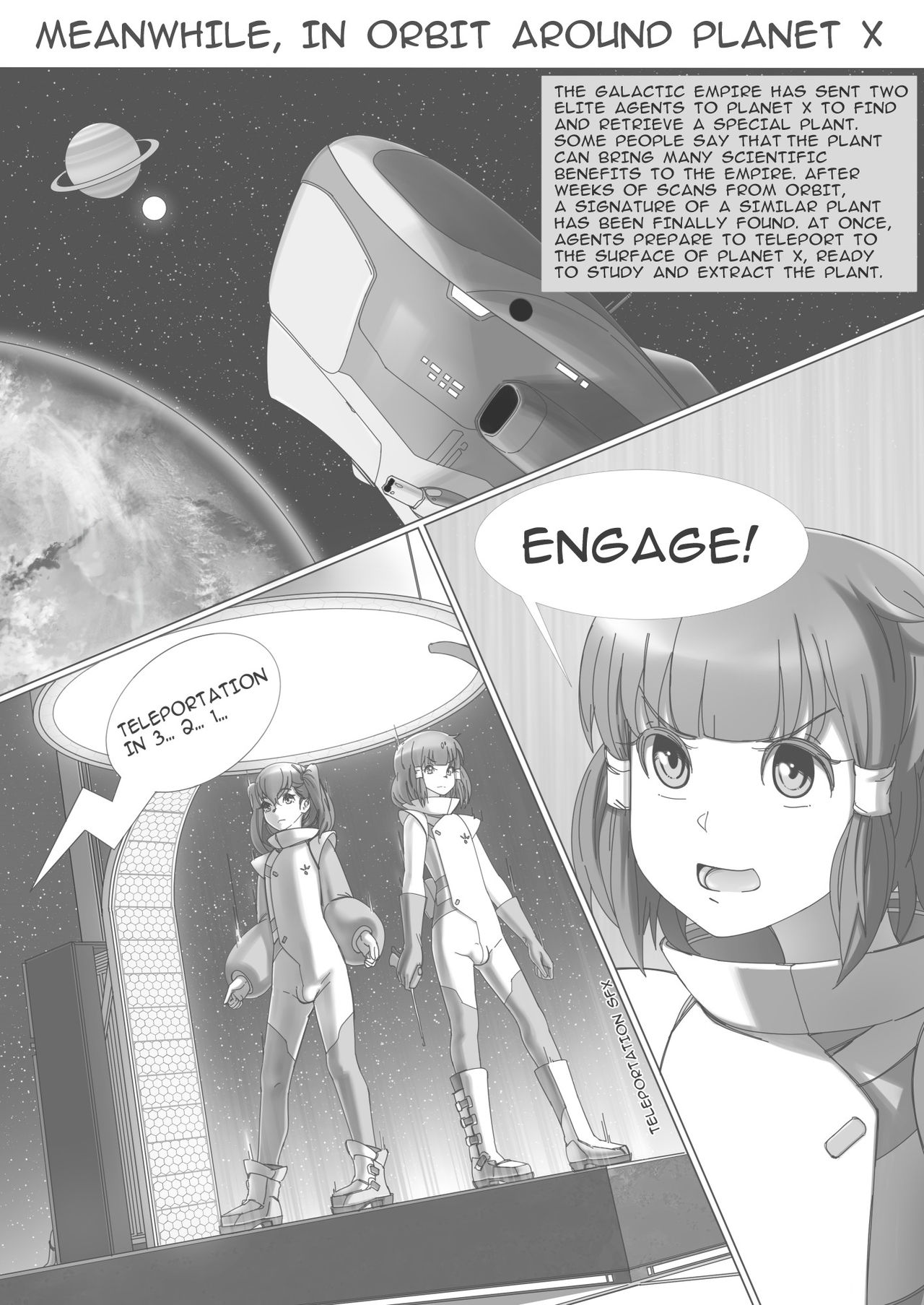 Secret of planet X page 4 full