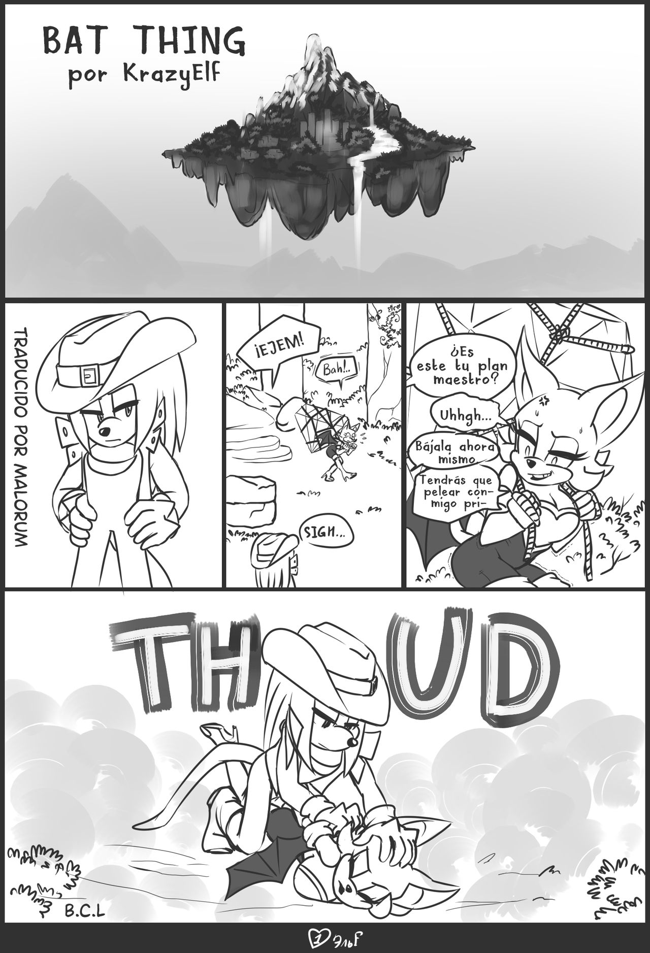 Bat Thing page 1 full