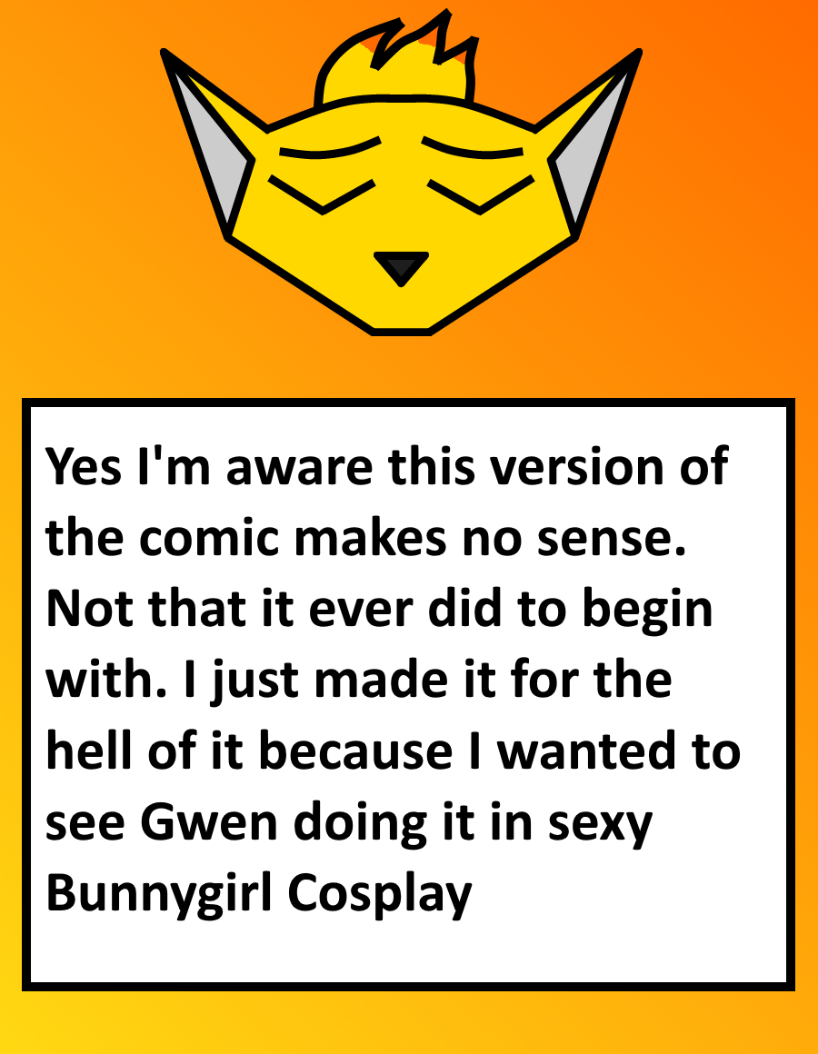 Gwen Attack  BunnyGirl Cosplay Version page 9 full