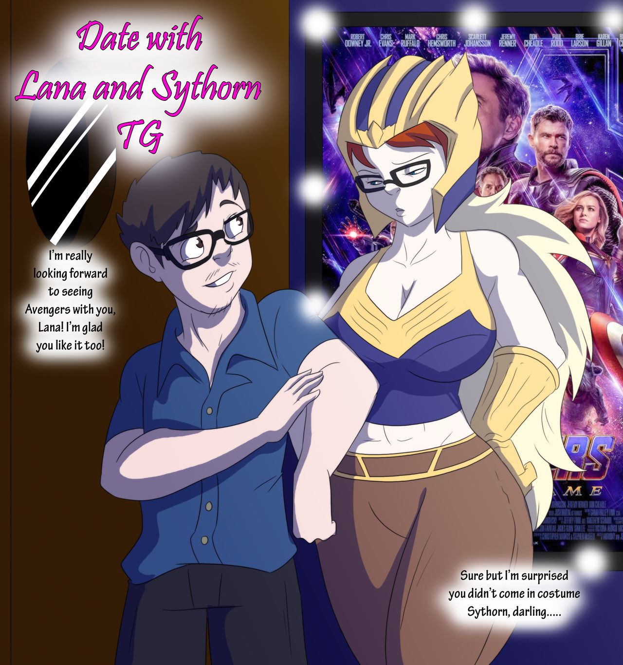 Date with Lana TG - Sythorn Cinema Date page 1 full