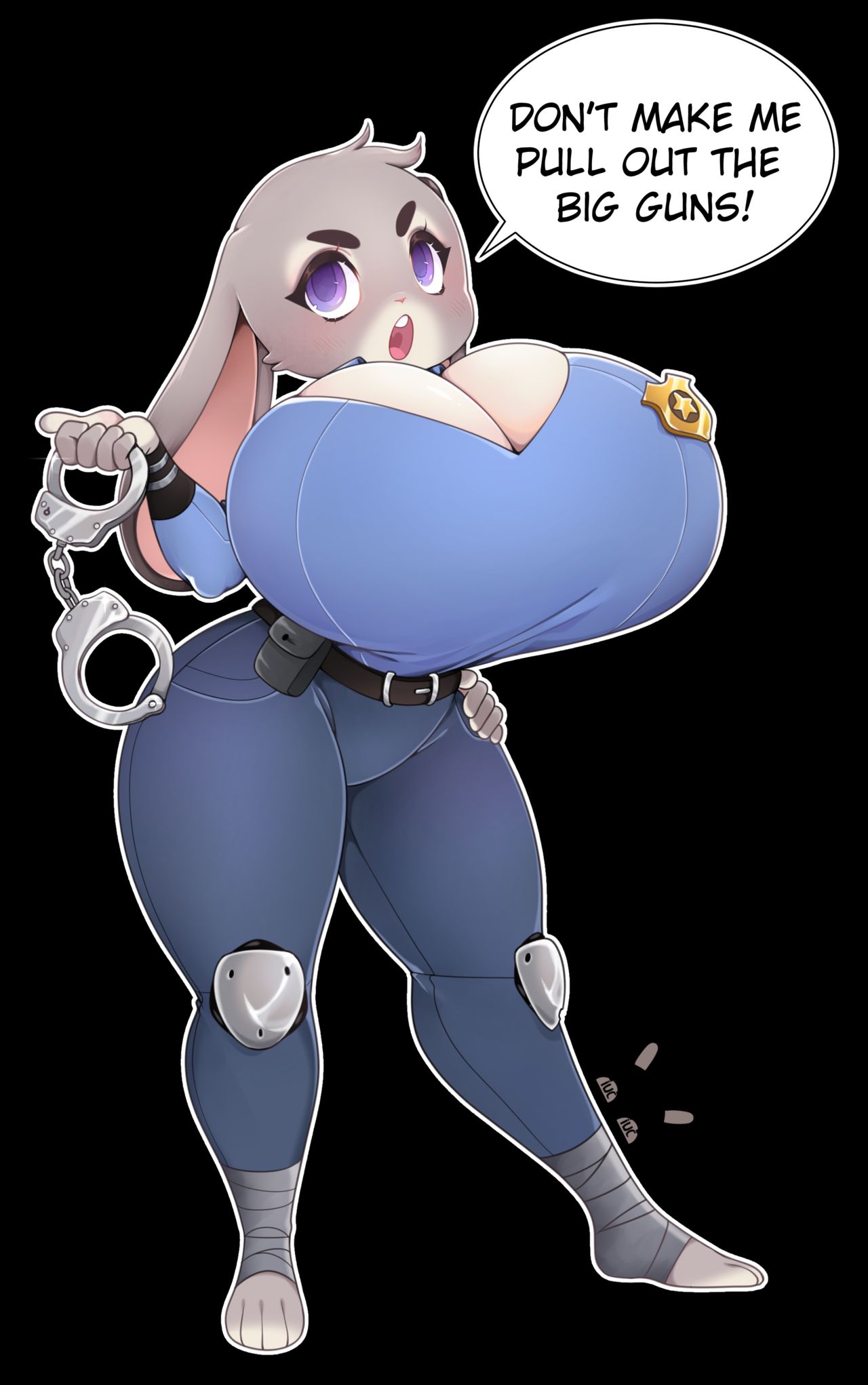 Busty Judy Hopps page 1 full