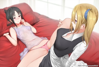 Shinomiya Kaguya &amp; Hayasaka Ai cover