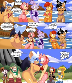 Sonic Girls Breast Expansion