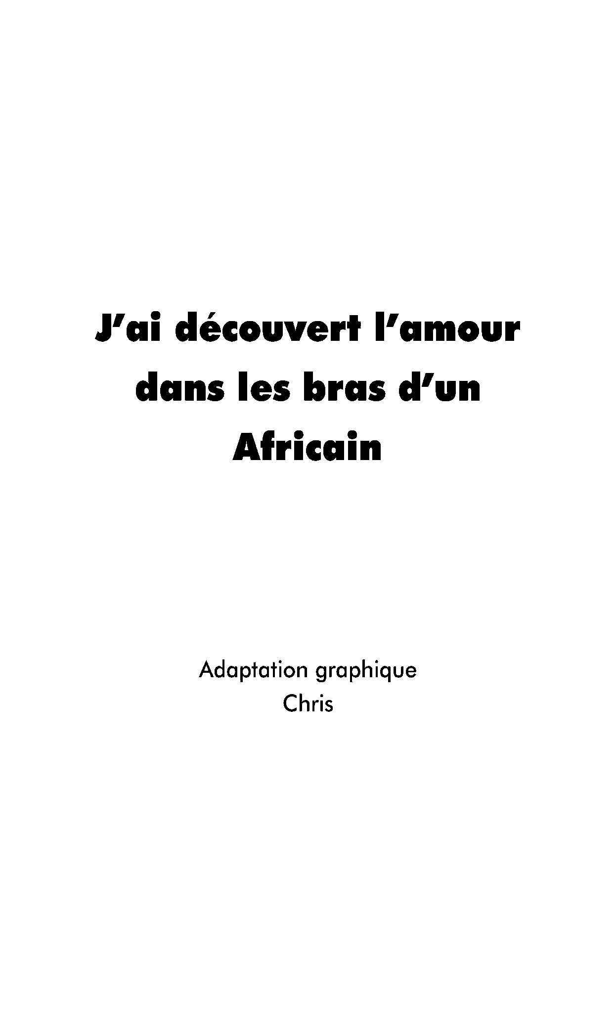 J‘ai découvert l‘amour en Afrique page 4 full