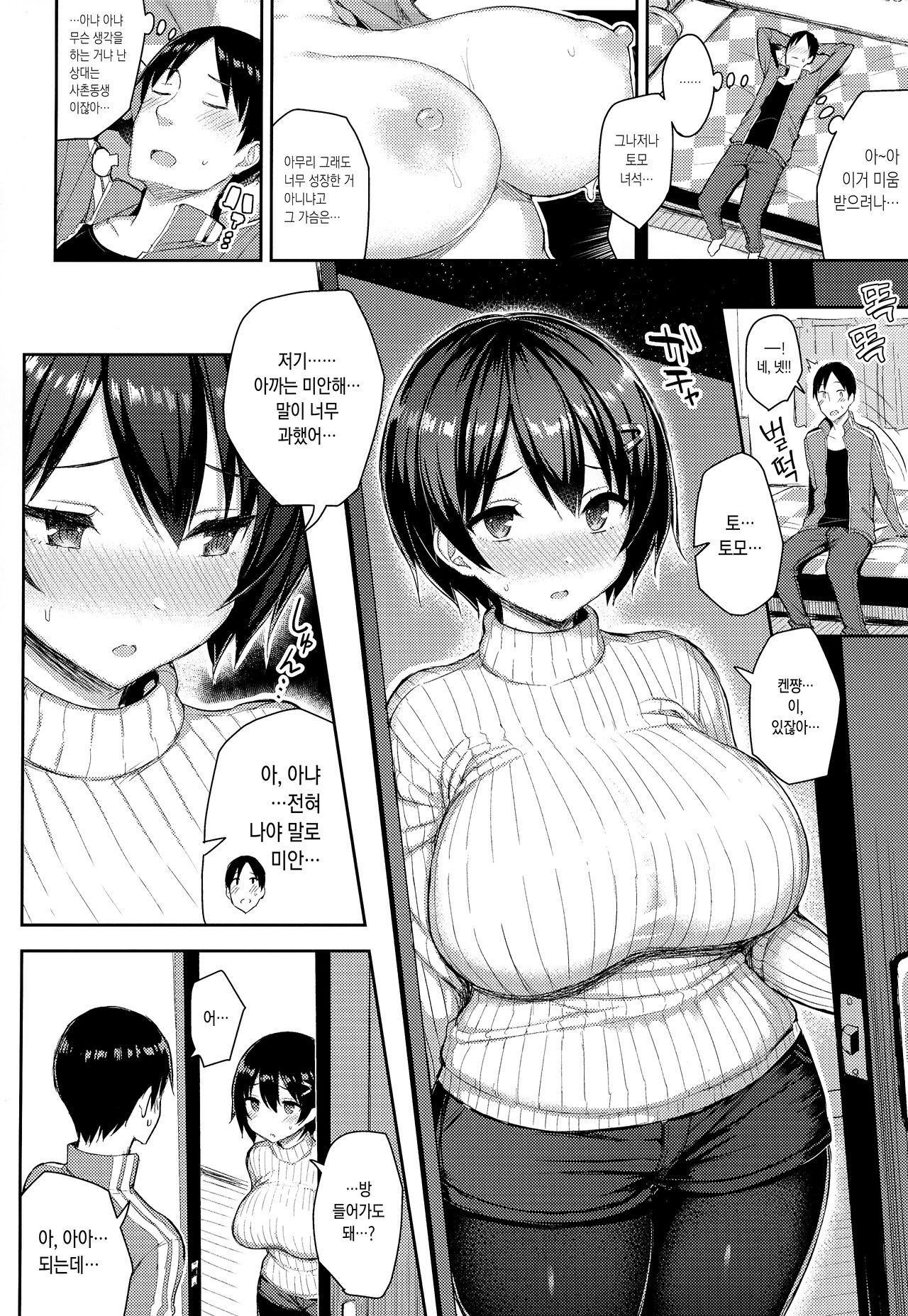 Kyonyuu Itoko ga Iru Kyuuka | 거유 사촌누나가 있는 휴가 page 6 full
