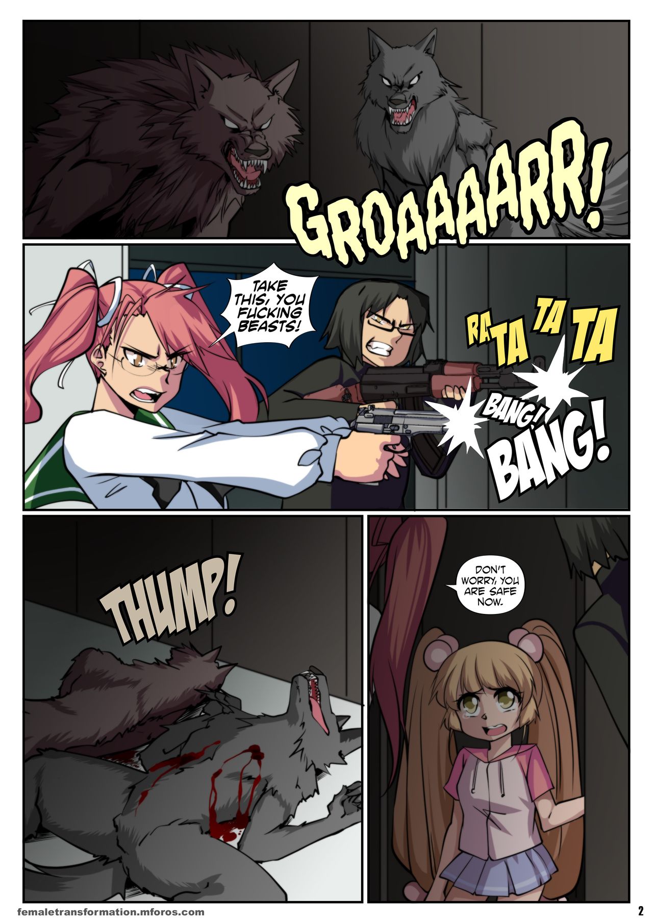 Highschool of the Werewolf 2 page 5 full