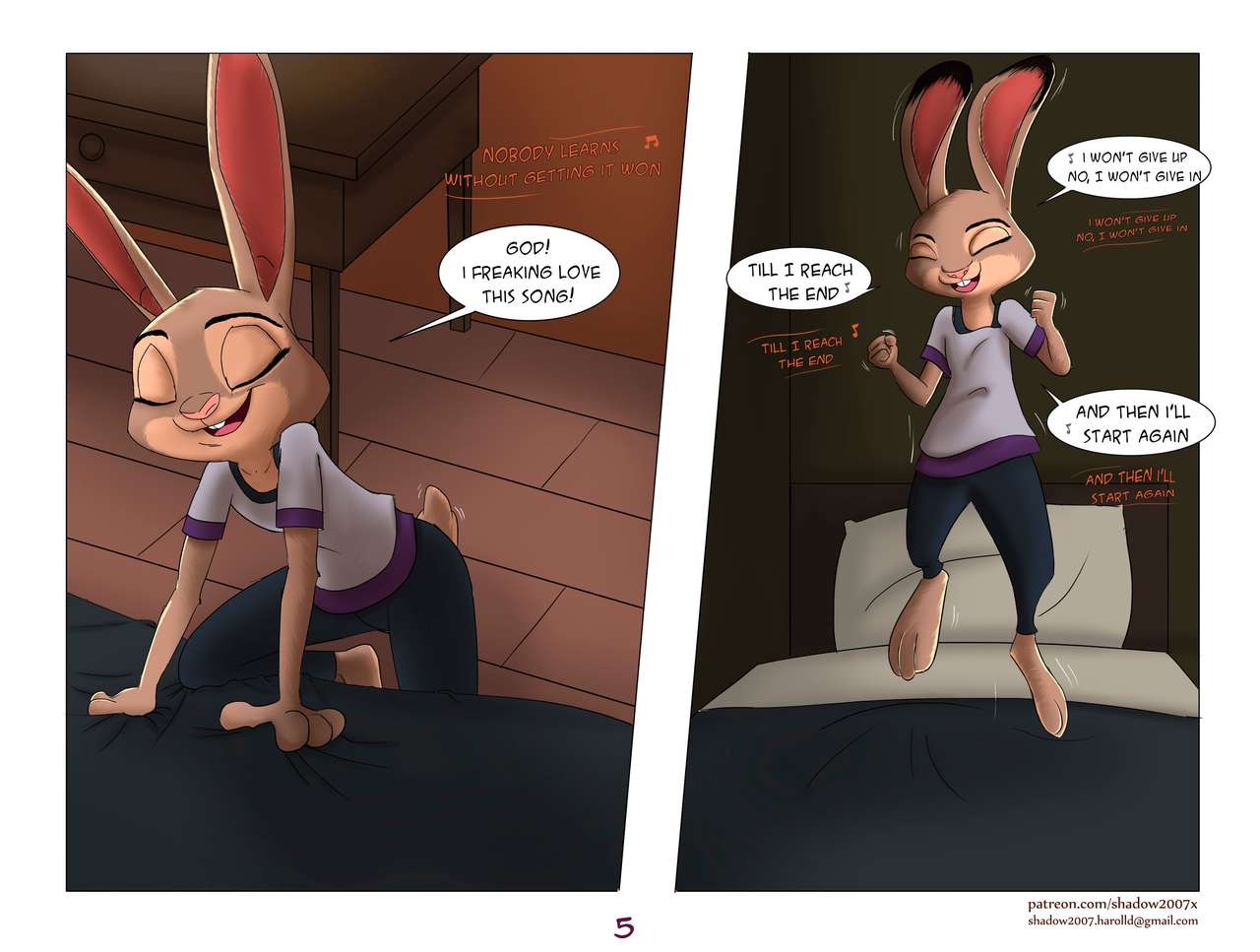 A Wild Night page 8 full