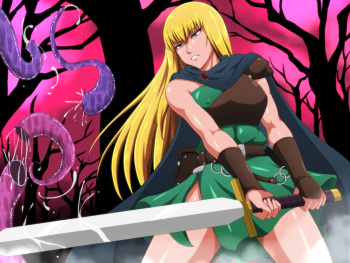 Tsuyoki na Boukensha ga Shokushu ni Kussuru Ohanashi cover