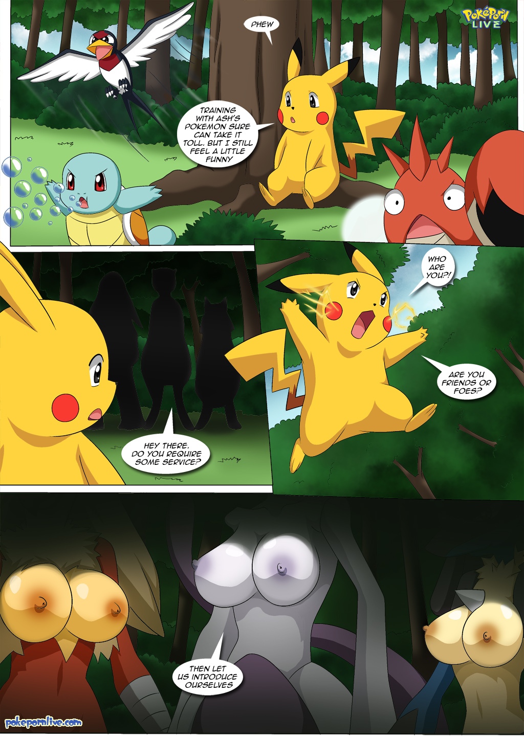 Pokemon Female Squad page 2 full