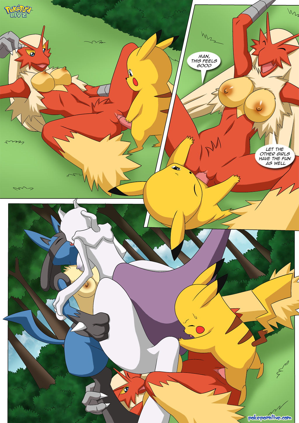 Pokemon Female Squad page 7 full