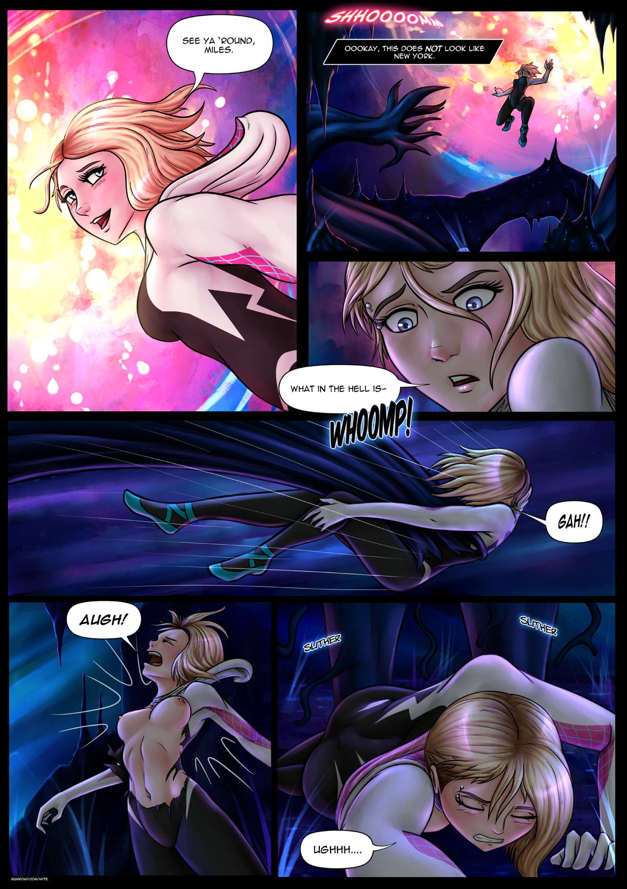Spider Gwen: Into the Vore Verse page 2 full