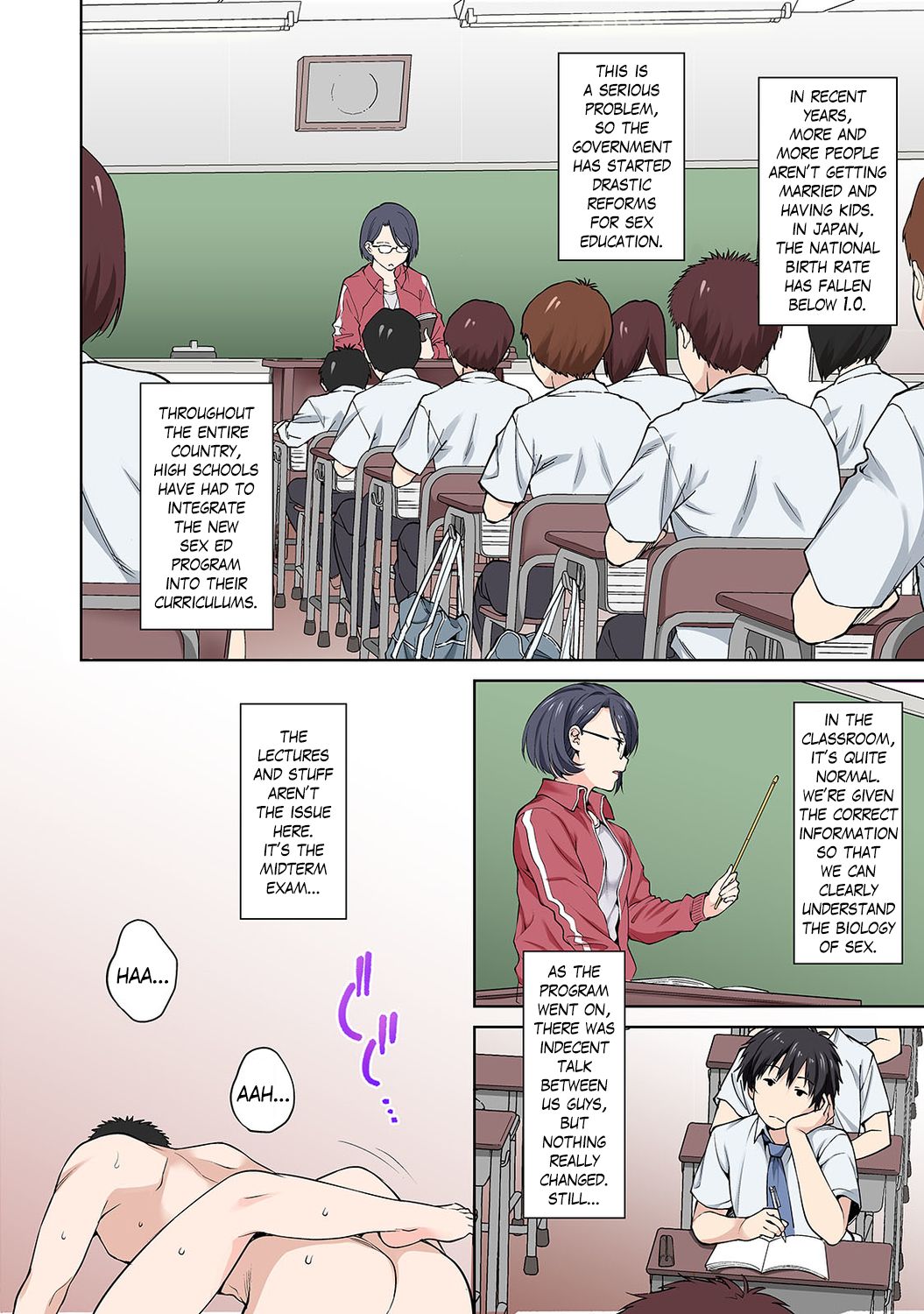 Sex no Yoshuu Shimasen ka? ~Seikou no Jitsugi Shiken ga Dounyuu Sareta Shakai~ Ch. 1 page 5 full