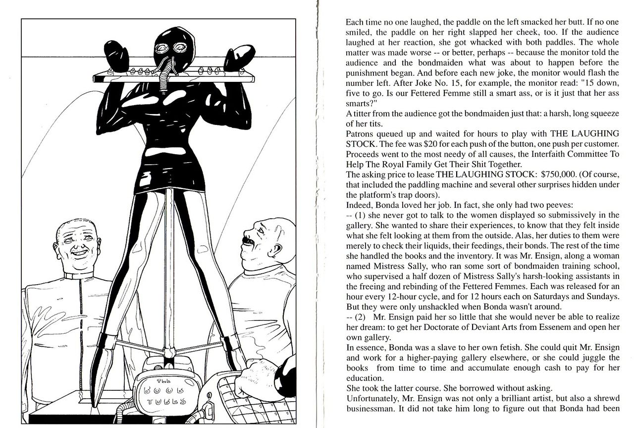 Bizarre Book 3 Bonda with text page 10 full