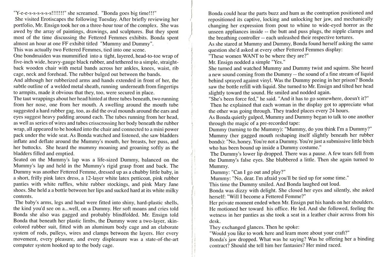 Bizarre Book 3 Bonda with text page 5 full