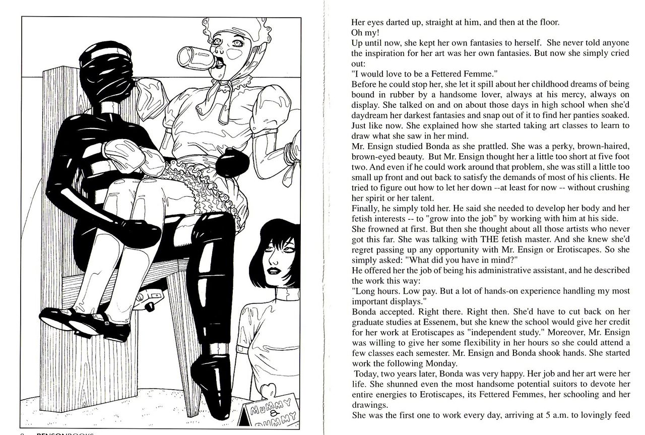 Bizarre Book 3 Bonda with text page 6 full