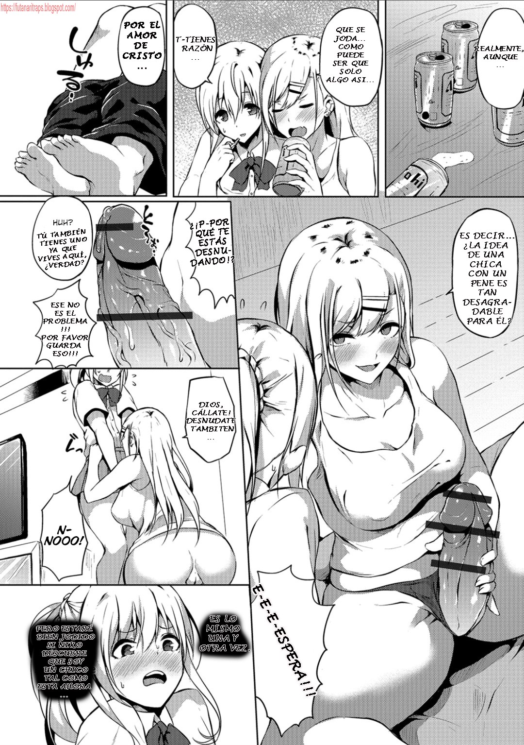 Futanari-sou no Otokonoko 3 page 4 full
