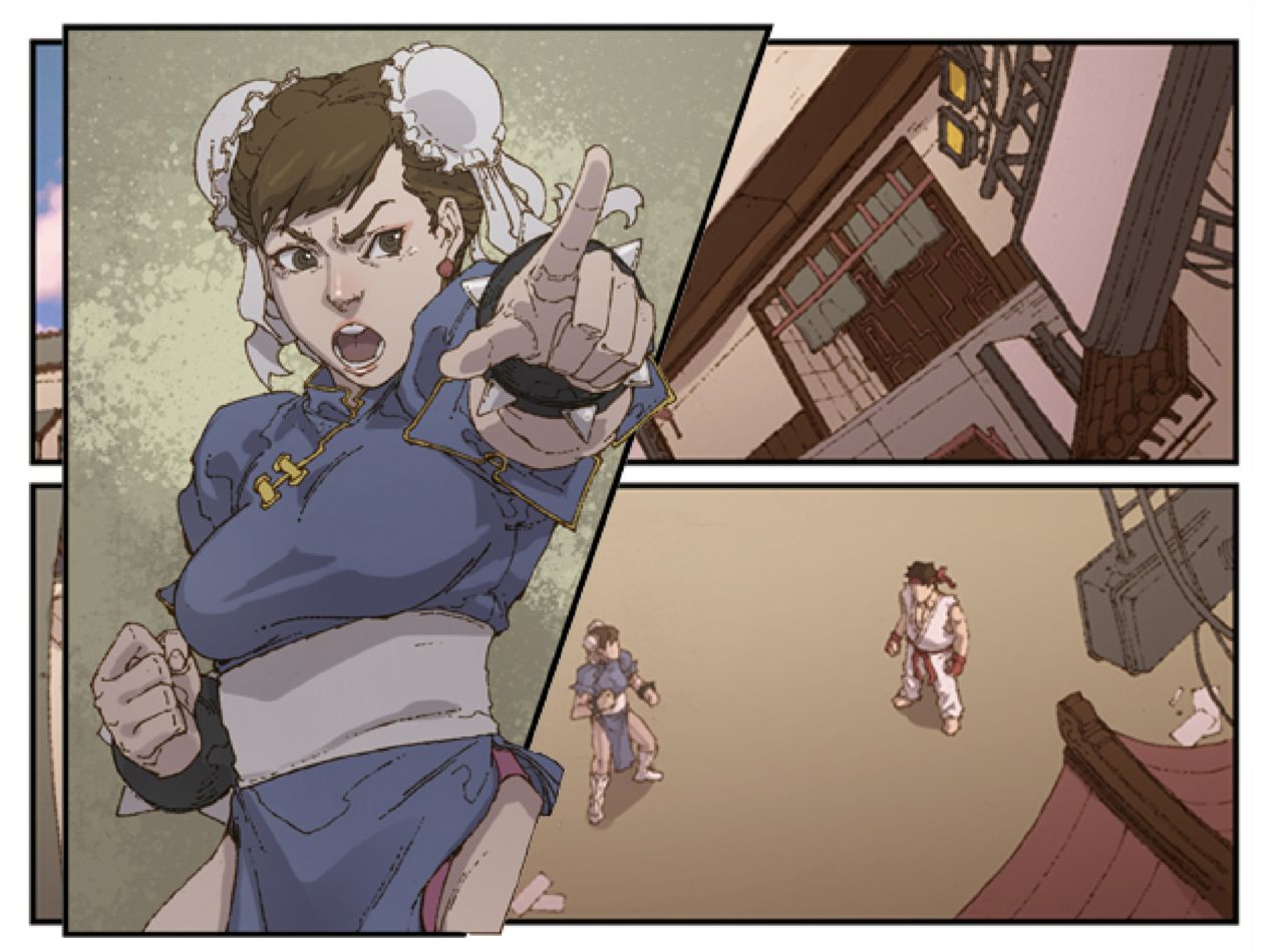 Chun Li  X Ryu page 5 full