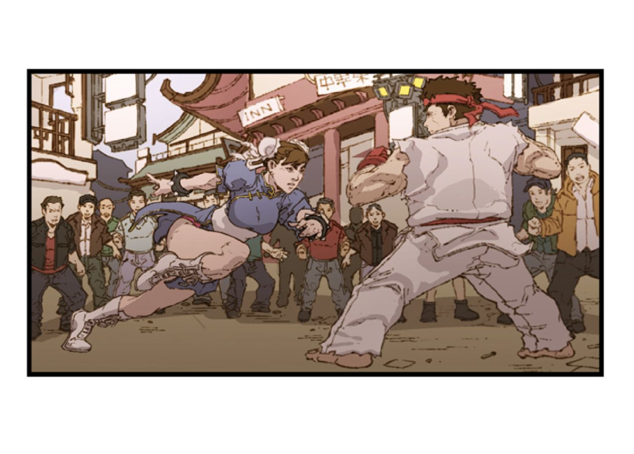 Chun Li  X Ryu page 9 full