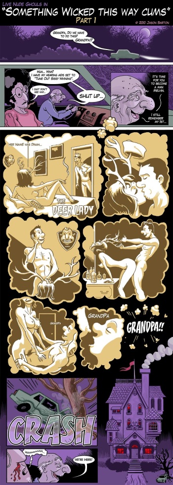 Live Nude Ghouls cover