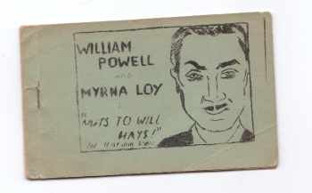 William Powell and Myrna Loy in "Nuts to Will Hays" cover