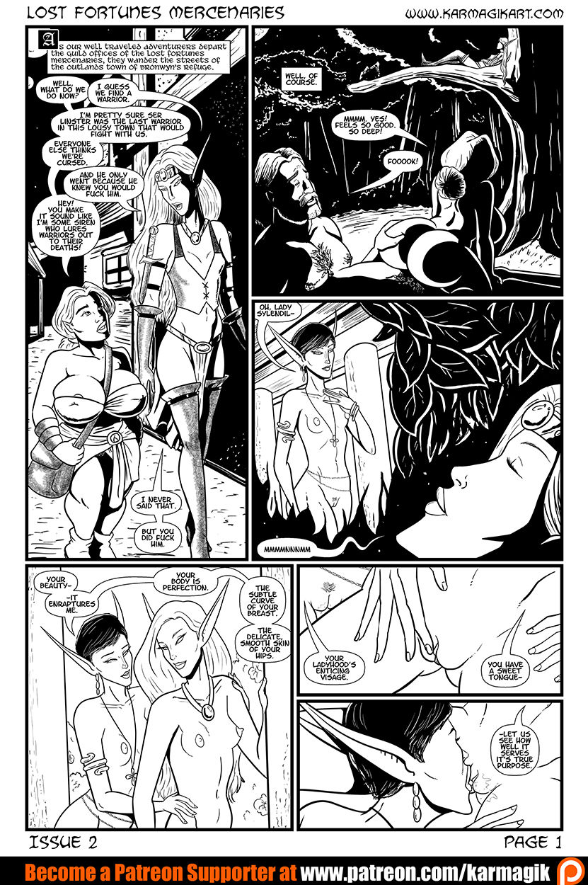 Lost Fortunes - Mercenaries Book 2 - Ink page 2 full