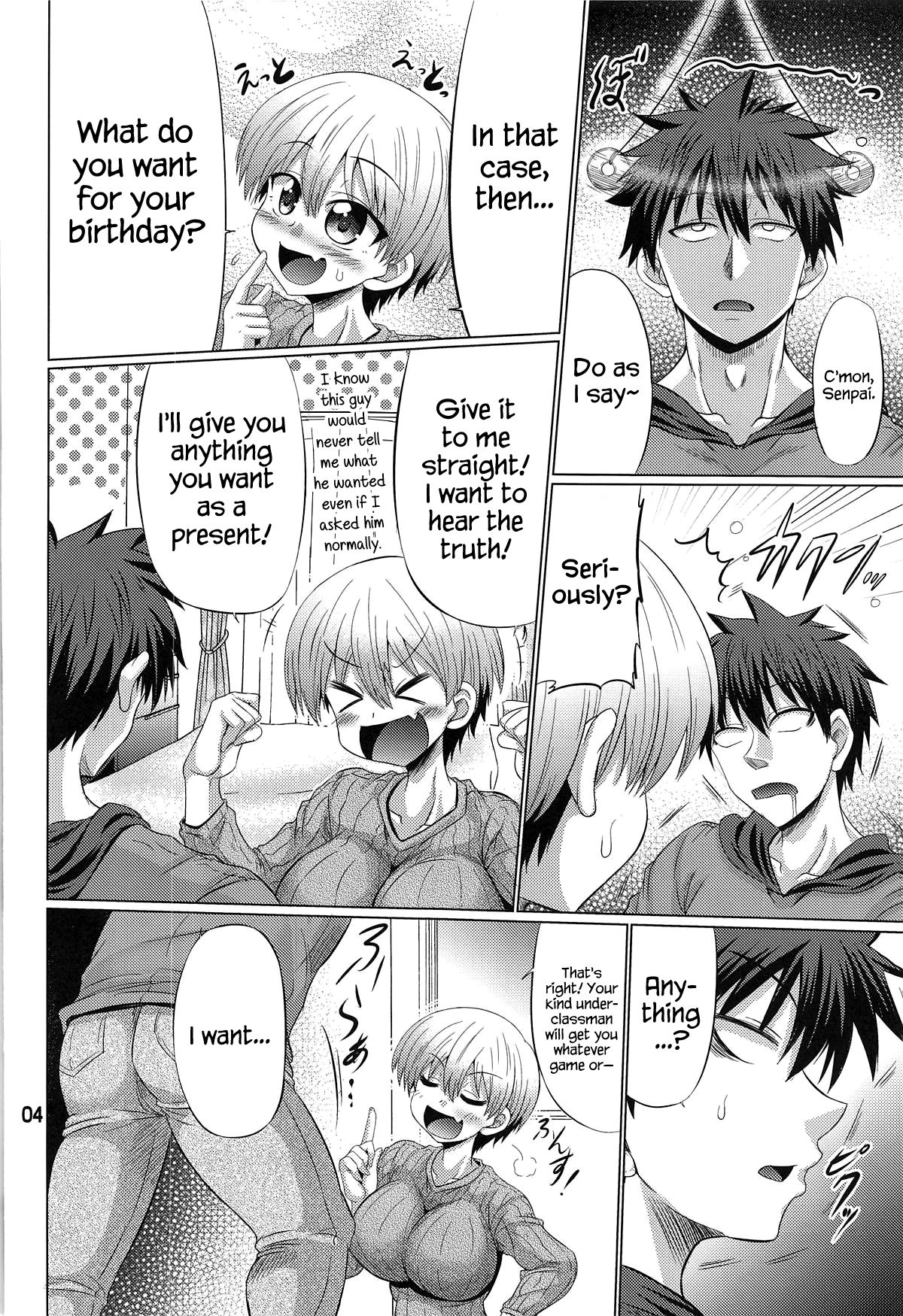Uzaki-chan wa Sukebe Shitai page 3 full