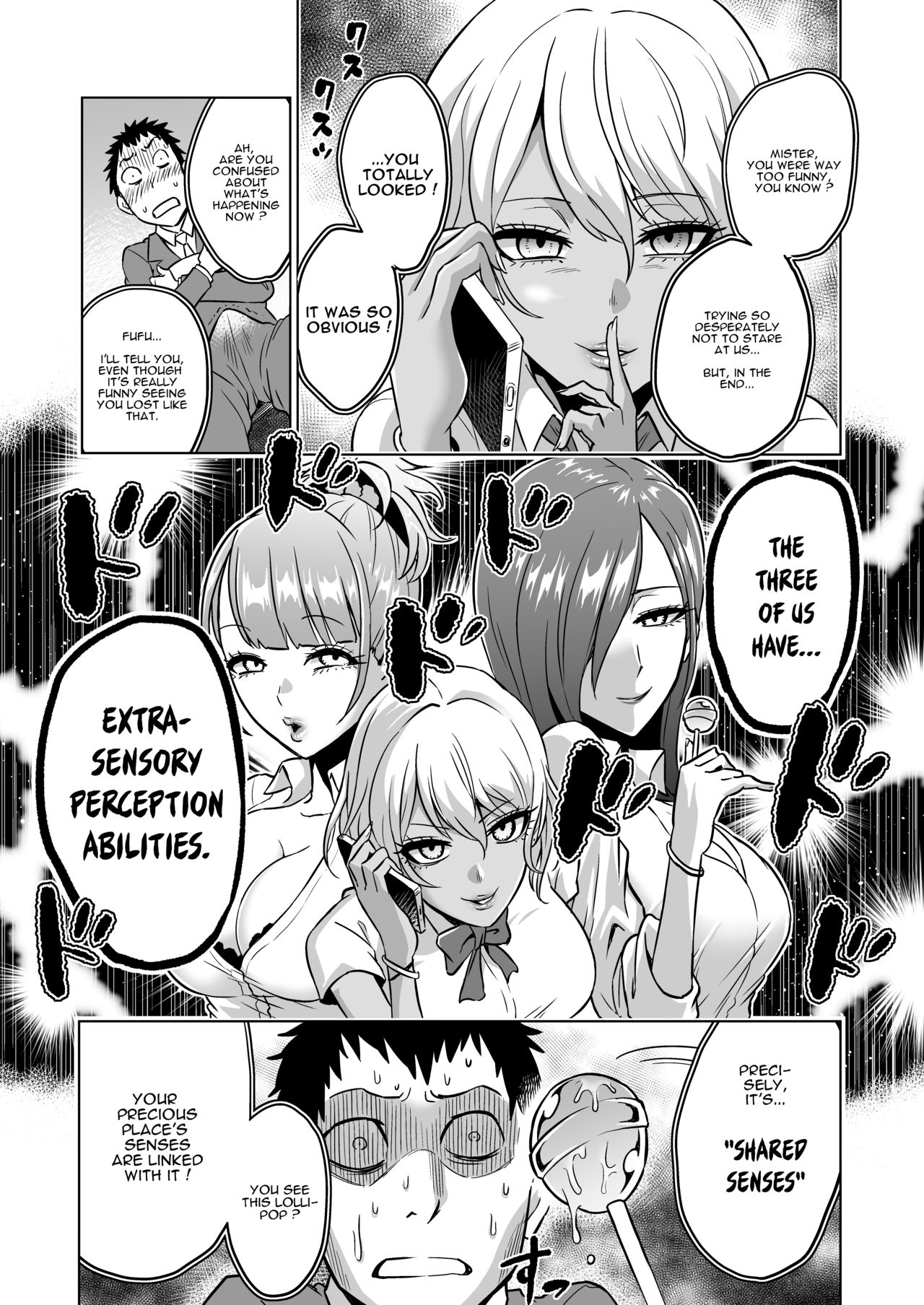 Kankaku no Paraphilia ~Nikushokukei JK-tachi ni Chinpo no Kankaku o Shihai Saretara~ page 7 full