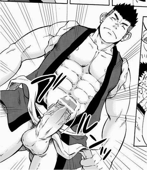 Men and dongs from Manga page 9 full