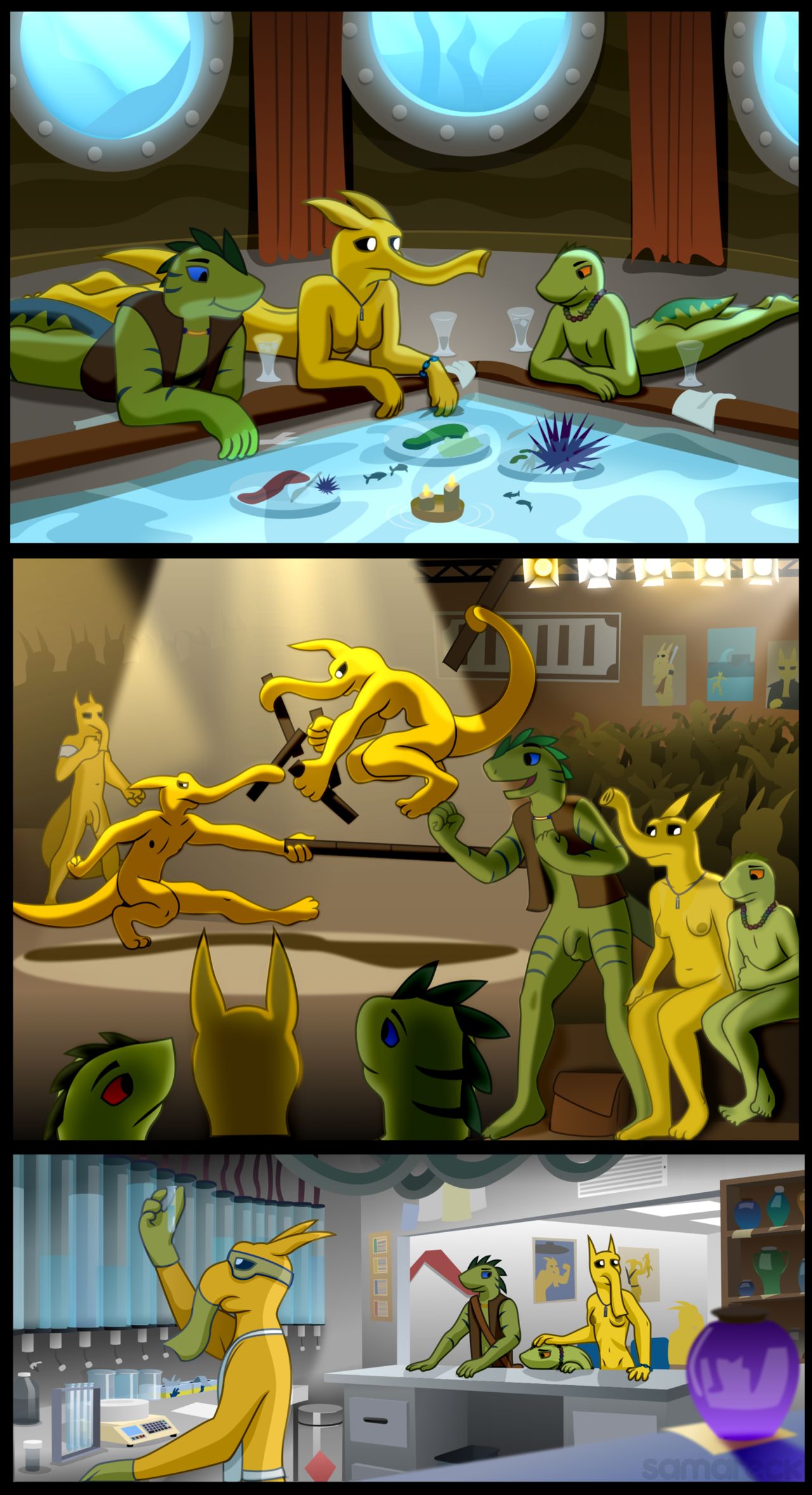 Day With The Skaraks page 2 full
