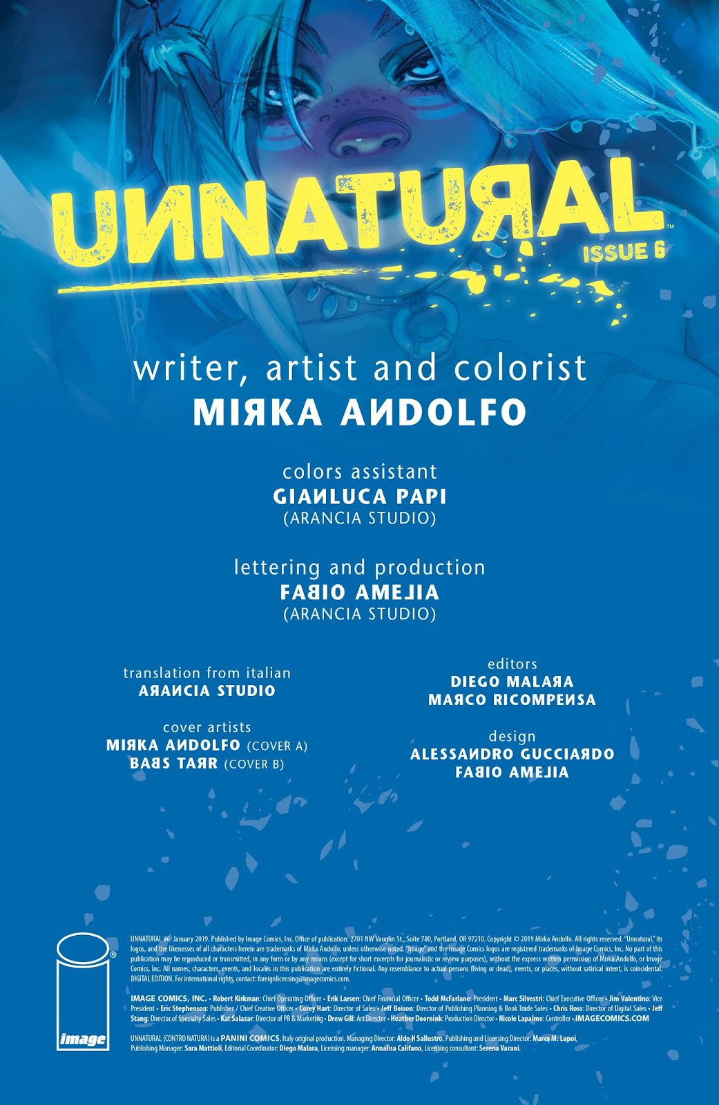 Unnatural - Issue 6 page 2 full